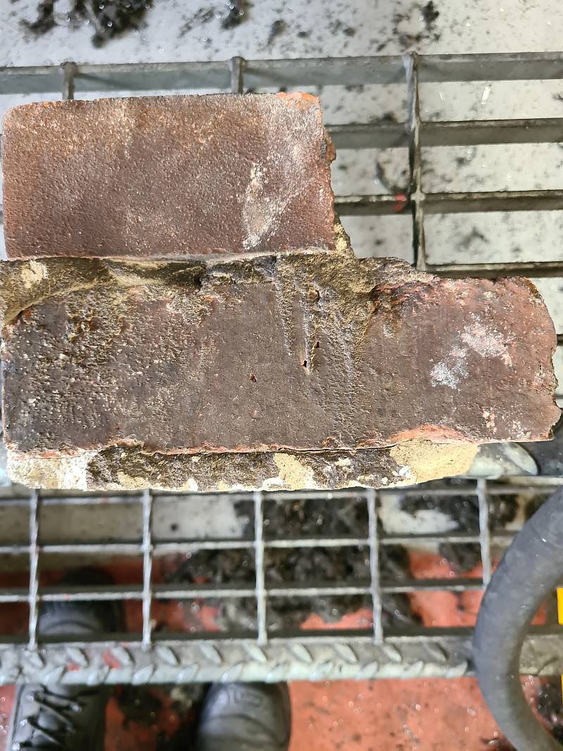 Ice Blast Cleaning Services for Brickwork Before